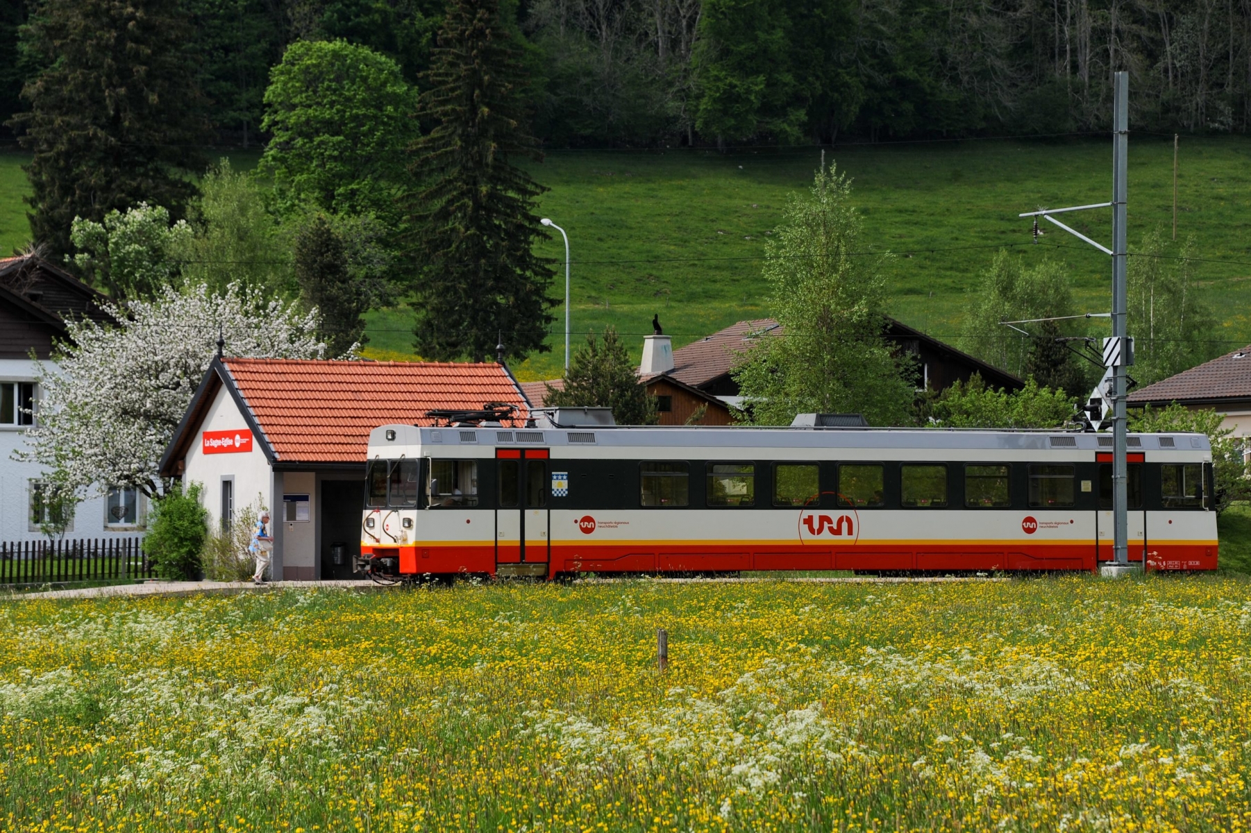 Le train entre La Chaux-de-Fonds et Les Ponts-de-Martel est menacé. 