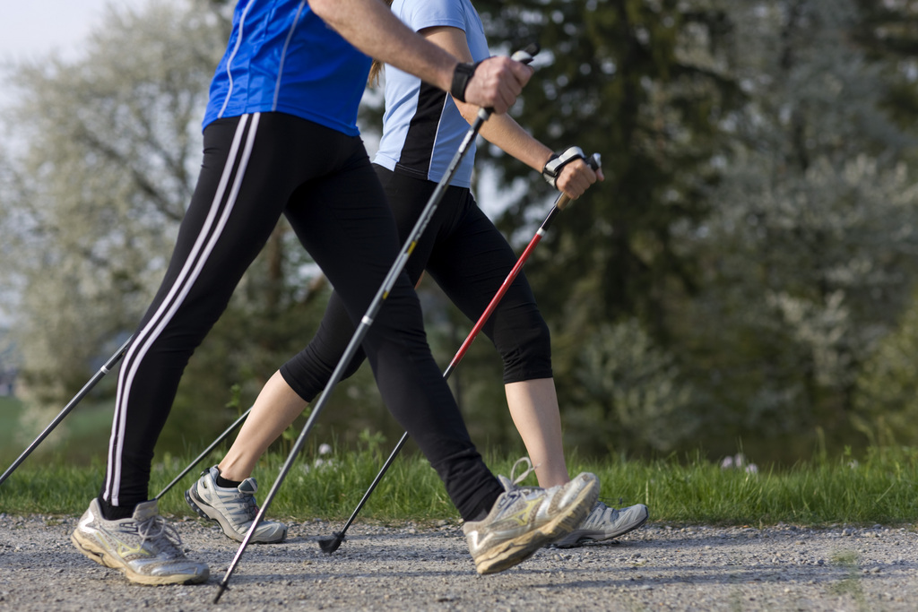 Le Nordic Walking sportif est une des nouvelles disciplines proposées.
