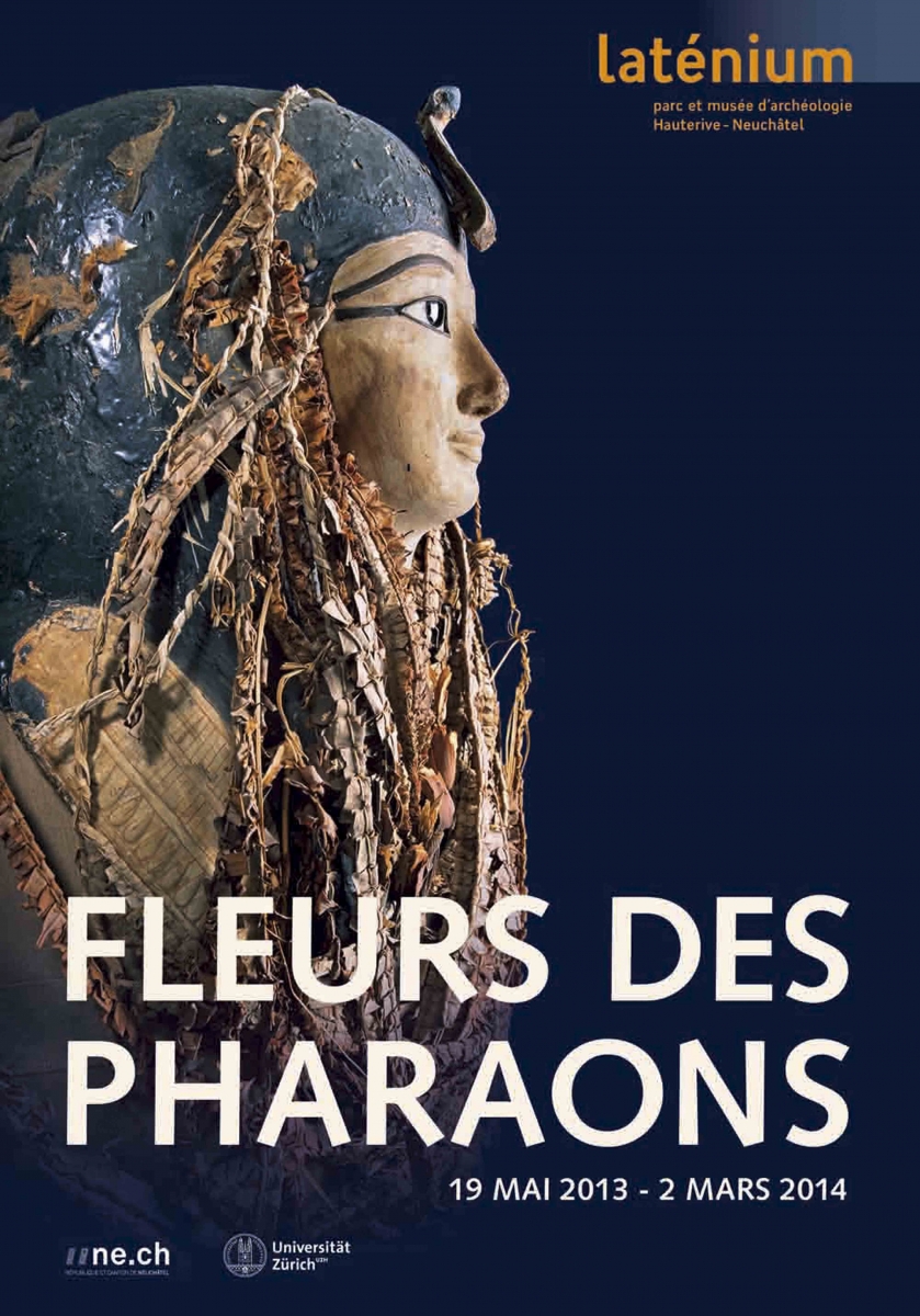 Des guirlandes ornaient les momies des pharaons. Plusieurs fragments ont été redécouverts à l'Université de Zurich presque par hasard.