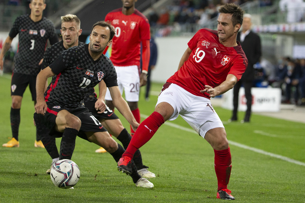 Avec une formation largement remaniée, l'équipe nationale a été battue 2-1 mercredi à Saint-Gall.