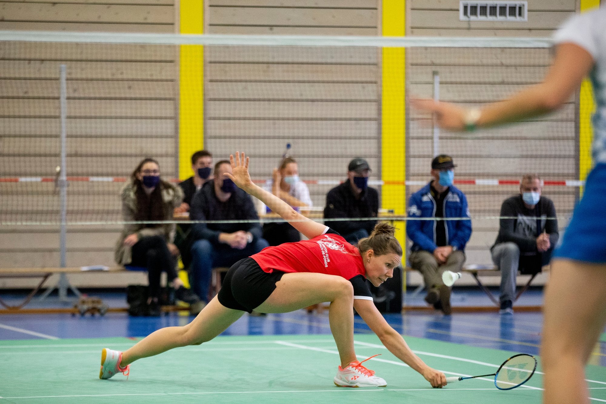 Sabrina Jaquet s'est bien rattrapée dimanche contre Zurich.