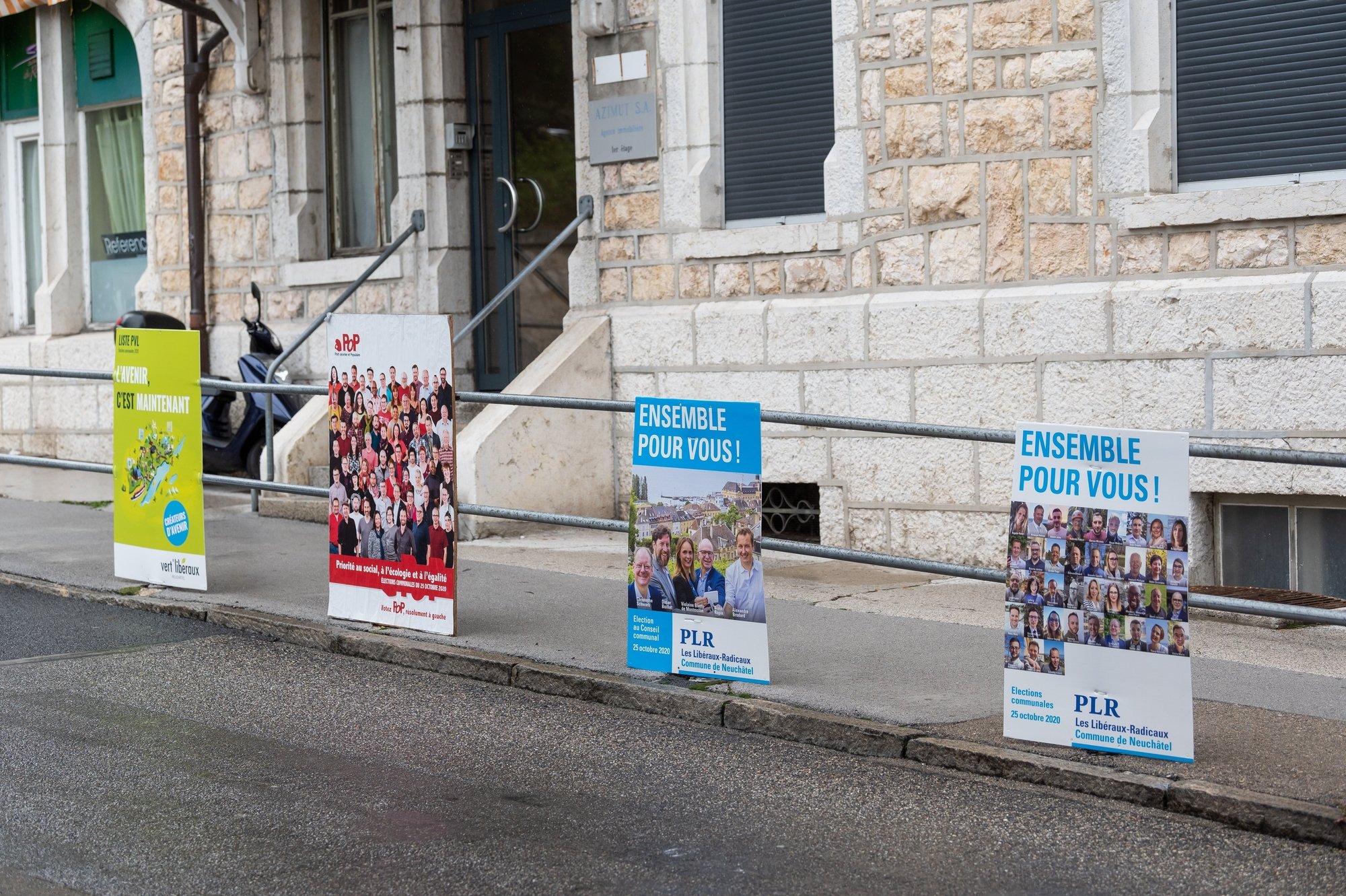 "La pandémie a-t-elle modifié la campagne des élections communales?", demande Cloé Dutoit.