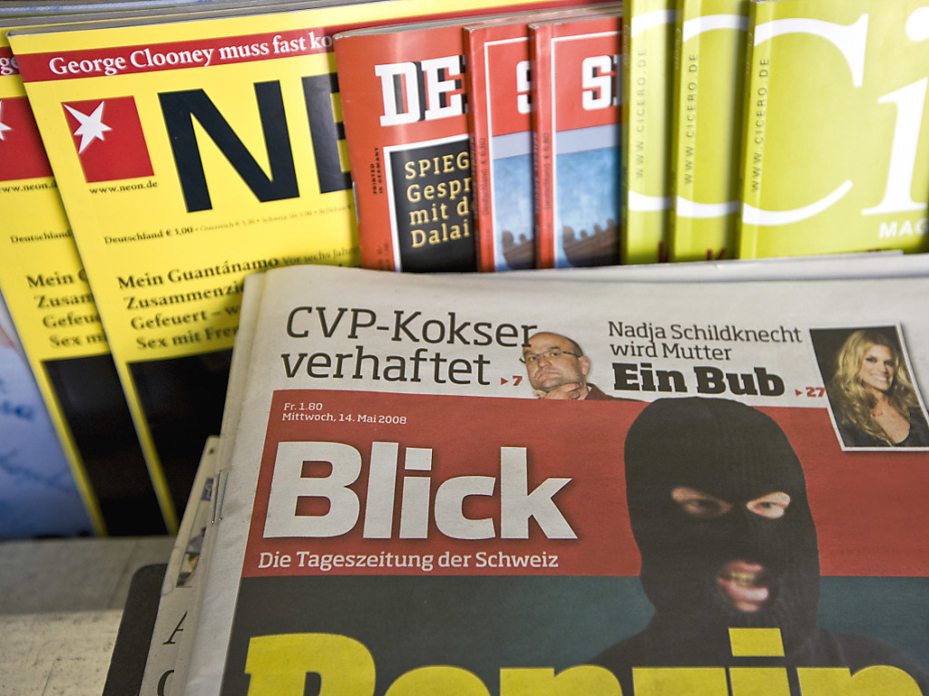 Blick va lancer une version en ligne pour la Suisse romande (archives).
