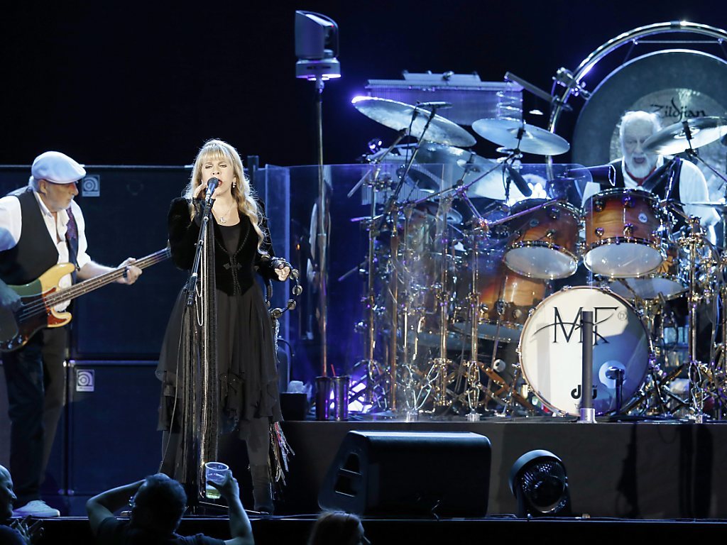 Le groupe Fleetwood Mac (ici à Zurich en 2013) se retrouve au sommet des charts, au côtés de tous les rappeurs du moment (archives).