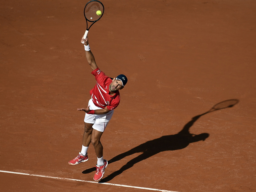 Djokovic n'a perdu que 5 jeux au 2e tour à Paris.