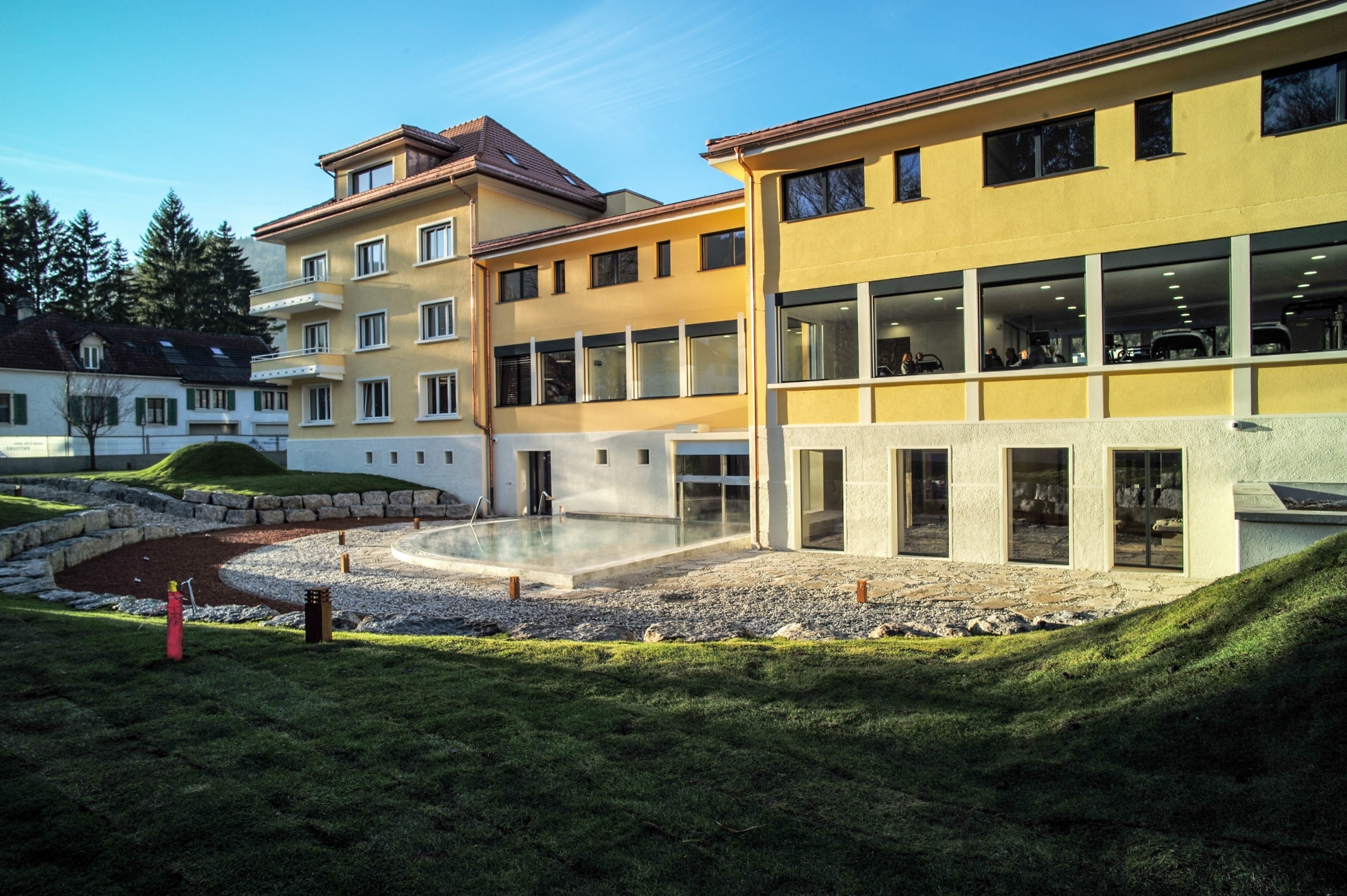 La Villa Florius accueille des clients depuis la fin 2015 à Fleurier.