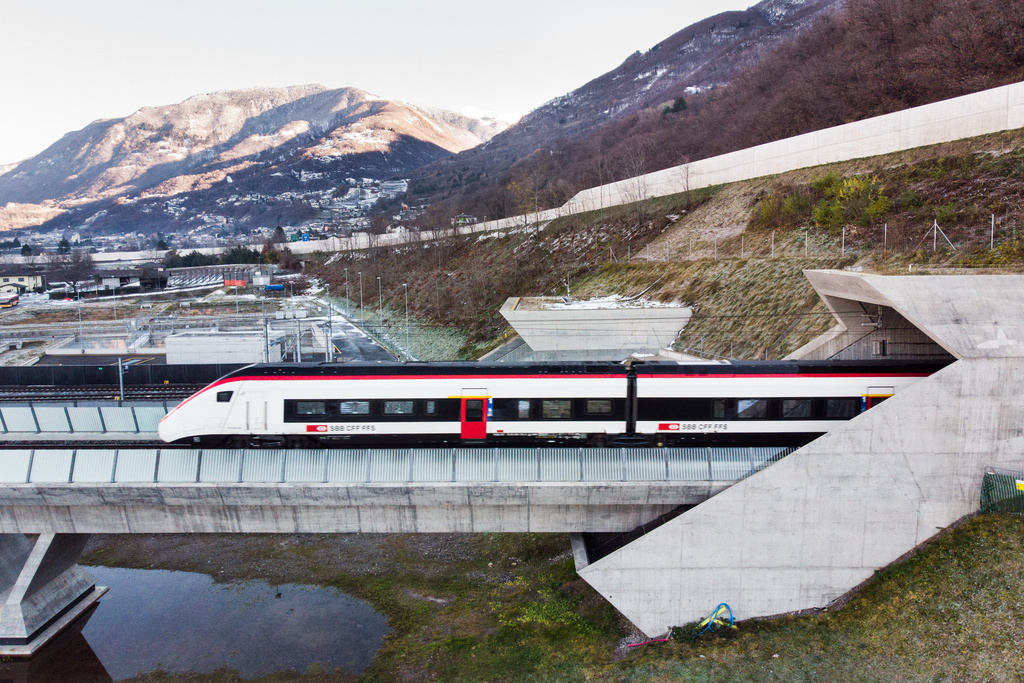 Le tunnel de base du Ceneri va rapprocher la Suisse romande et le Tessin.