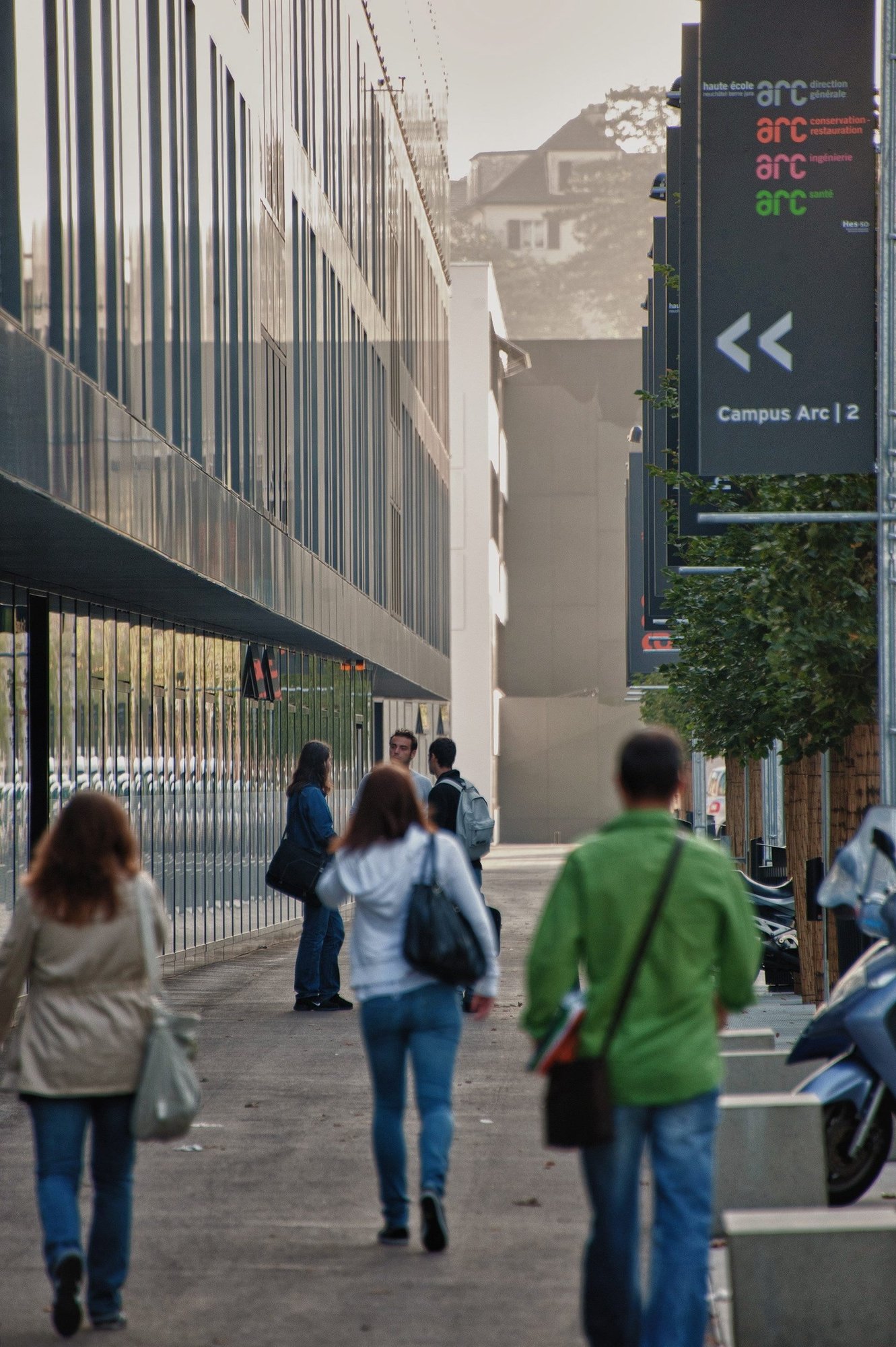 La Haute Ecole Arc à Neuchâtel.