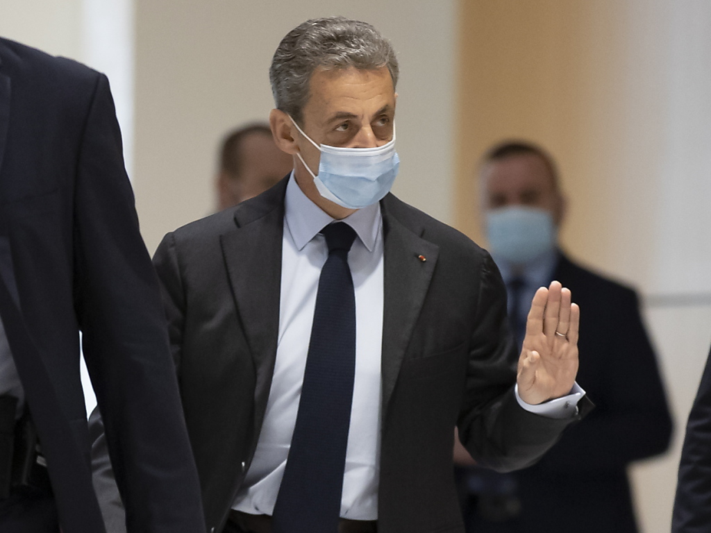 L'ancien président français Nicolas Sarkozy est jugé pour corruption et trafic d'influence dans l'affaire dite des "écoutes" (archives).