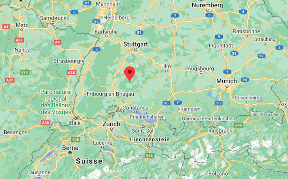 Le service sismologique a enregistré le tremblement de terre en Allemagne, à environ 16 km au nord d'Albstadt.