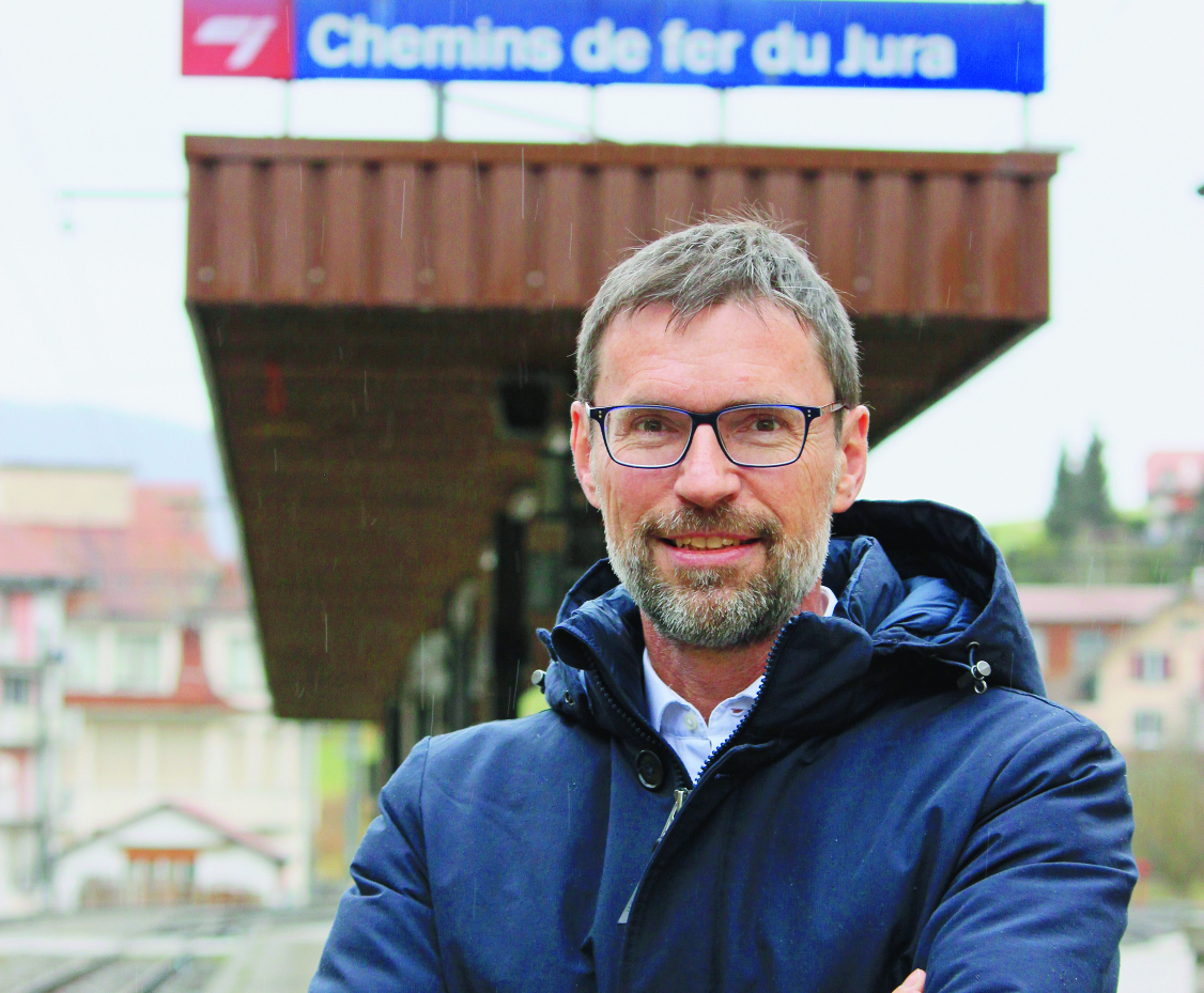 Jean-Frédéric Python prendra la tête de l'entreprise de transports jurassienne le 1er juin 2021.