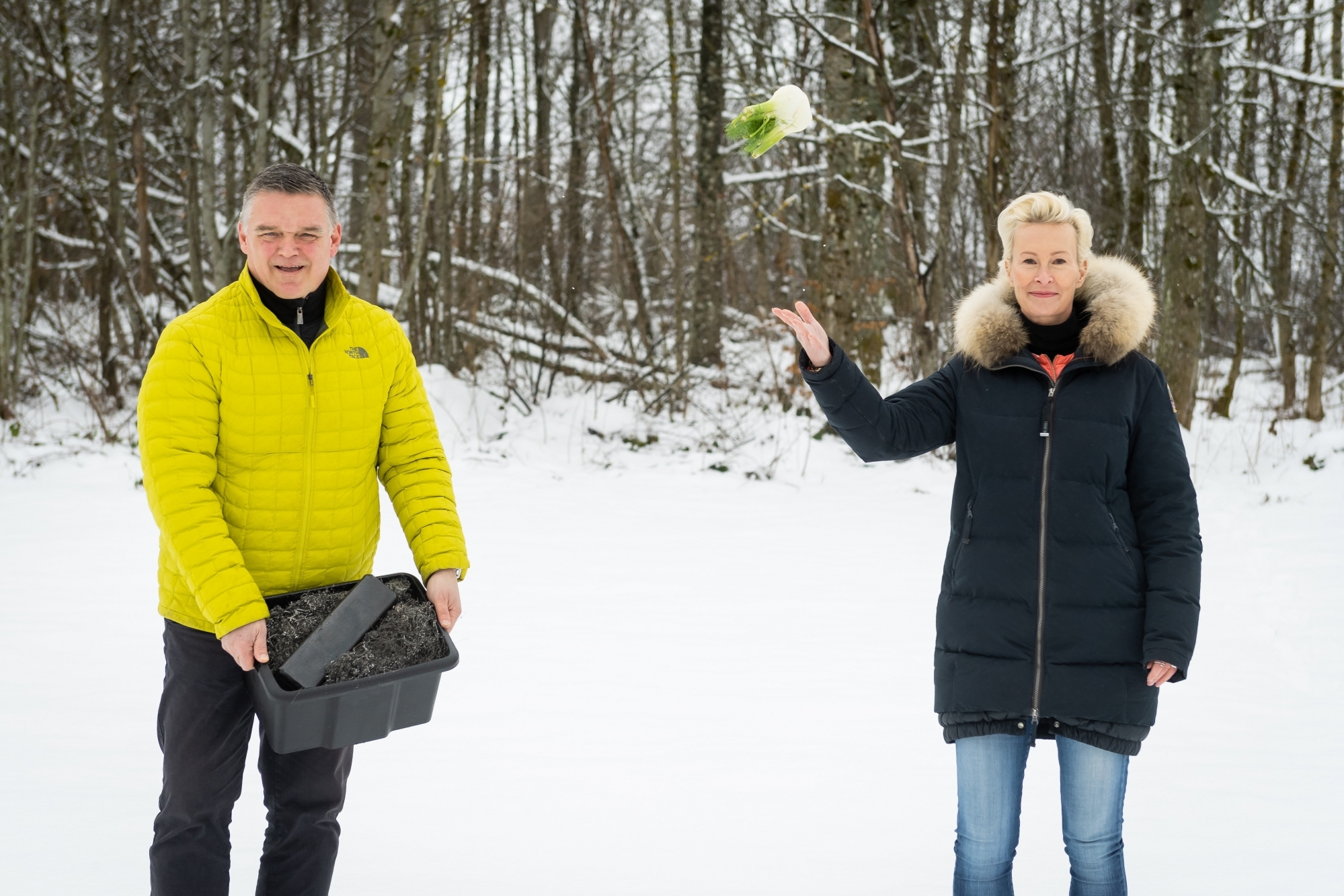Raphaël Broye, directeur de Panatere, et Liselotte Thuring, cheffe de projet, sont convaincus qu'une horlogerie moins gourmande en ressources naturelles est possible.