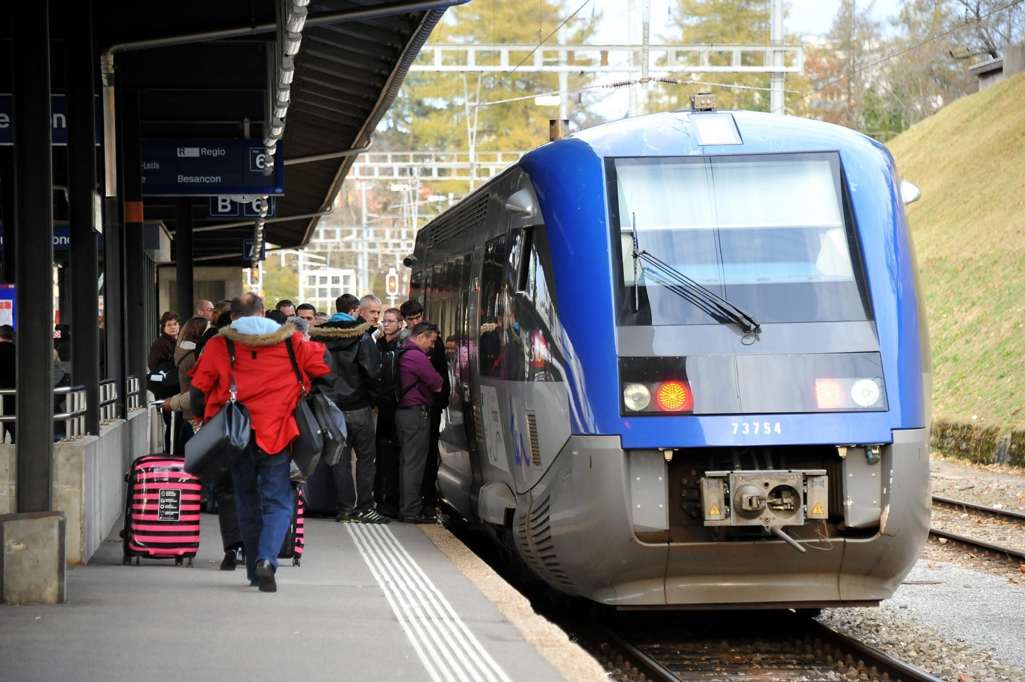Les trains entre La Chaux de Fonds et Besançon seront remplacés par des autocars dès le 1er mars.