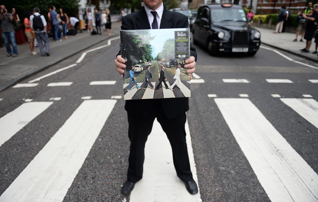 La rue d'Abbey Road figure sur la pochette d'un des albums des Beatles.