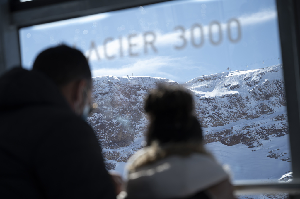 Parmi les cinq nouvelles destinations, Glacier 3000 sera accessible pour la saison d’hiver 2021/2022.