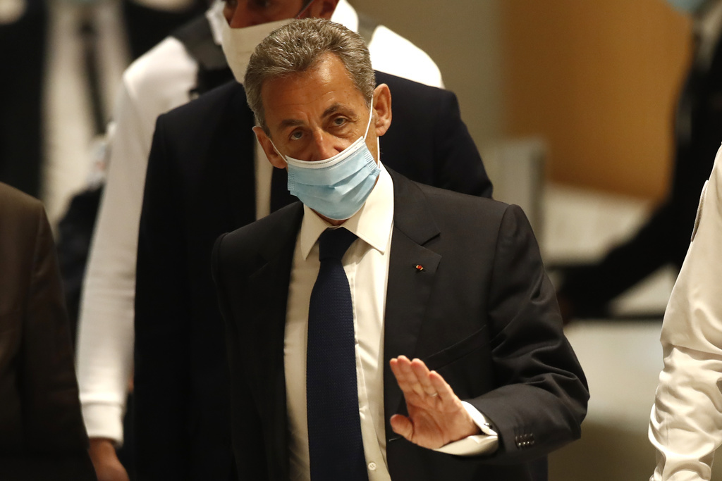Nicolas Sarkozy a été déclaré coupable lundi à Paris.