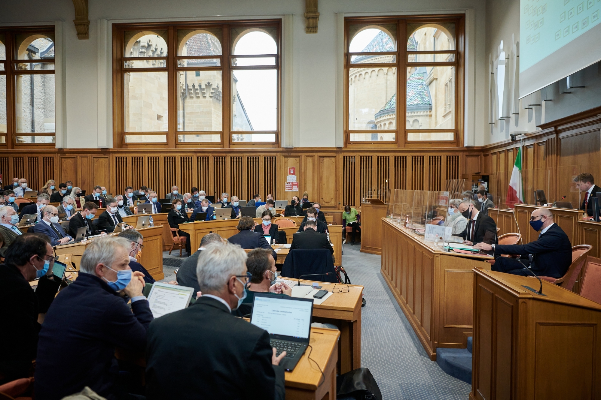 526 candidats pour le Grand Conseil et 21 pour le Conseil d'Etat: les sièges au château sont prisés!