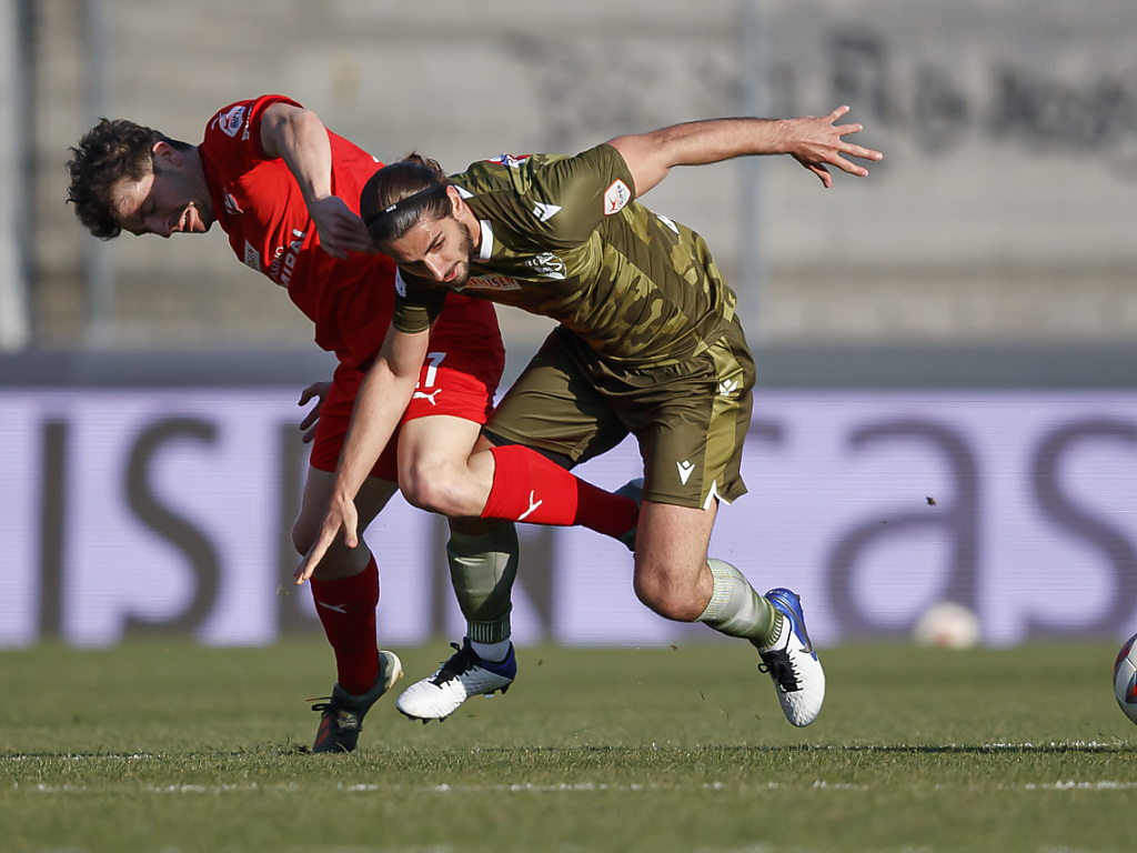 A la peine, Jan Bamert a concédé deux penalties contre Vaduz dimanche.