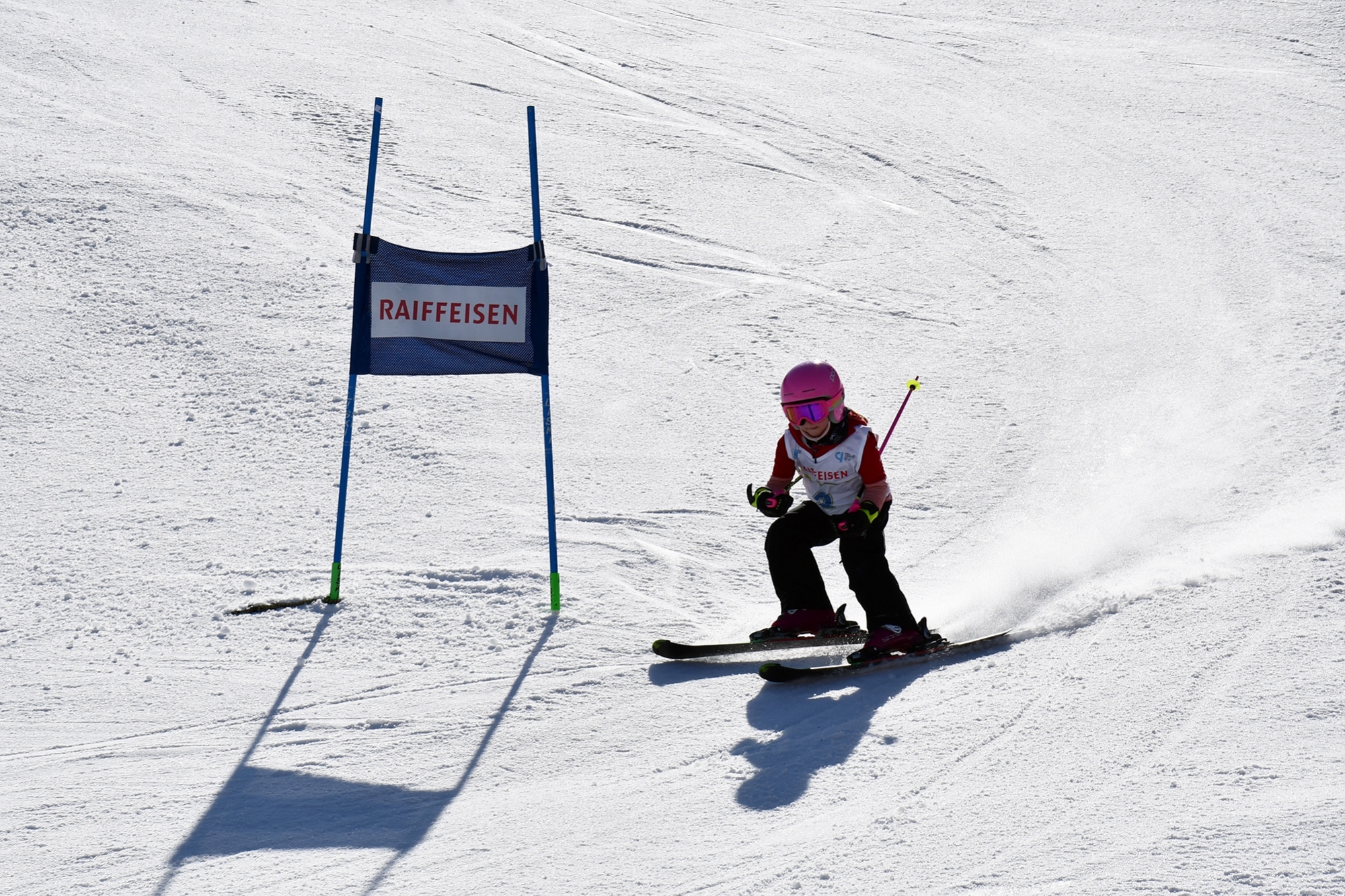 Les jeunes skieuses et skieurs ont enfin pu se mesurer les uns au autres ce week-end, aux Diablerets.