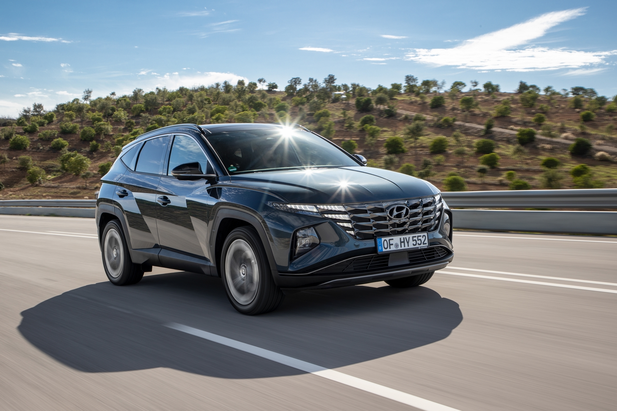 Hyundai Tucson 2020, Dynamique flanc droit