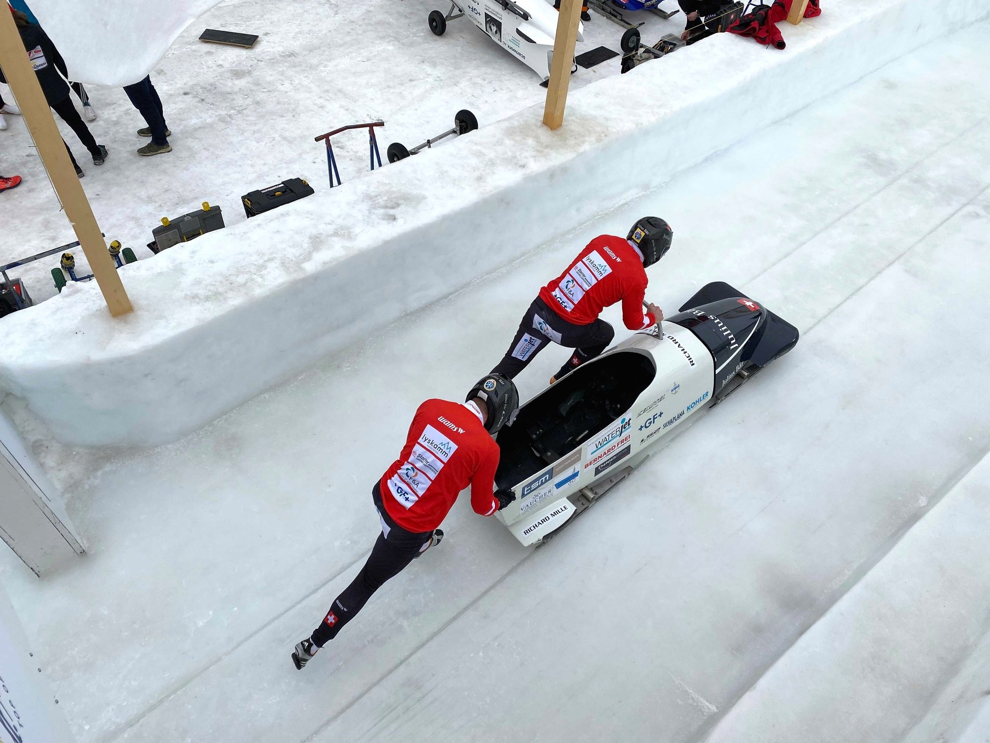Le team Moulinier disputera encore l'épreuve du bob à quatre à Saint-Moritz