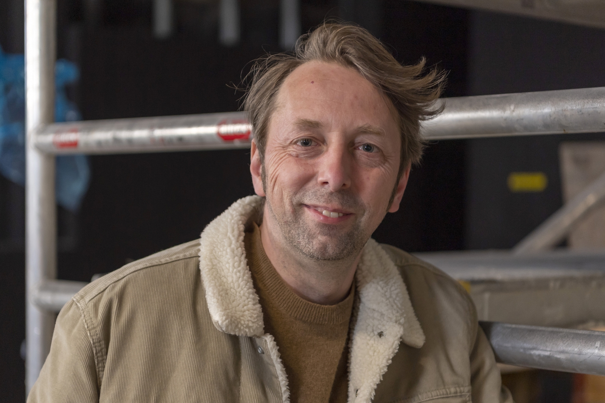 Robert Sandoz est le directeur du Théâtre du Jura, qui devrait accueillir ses premières représentations en automne 2021.