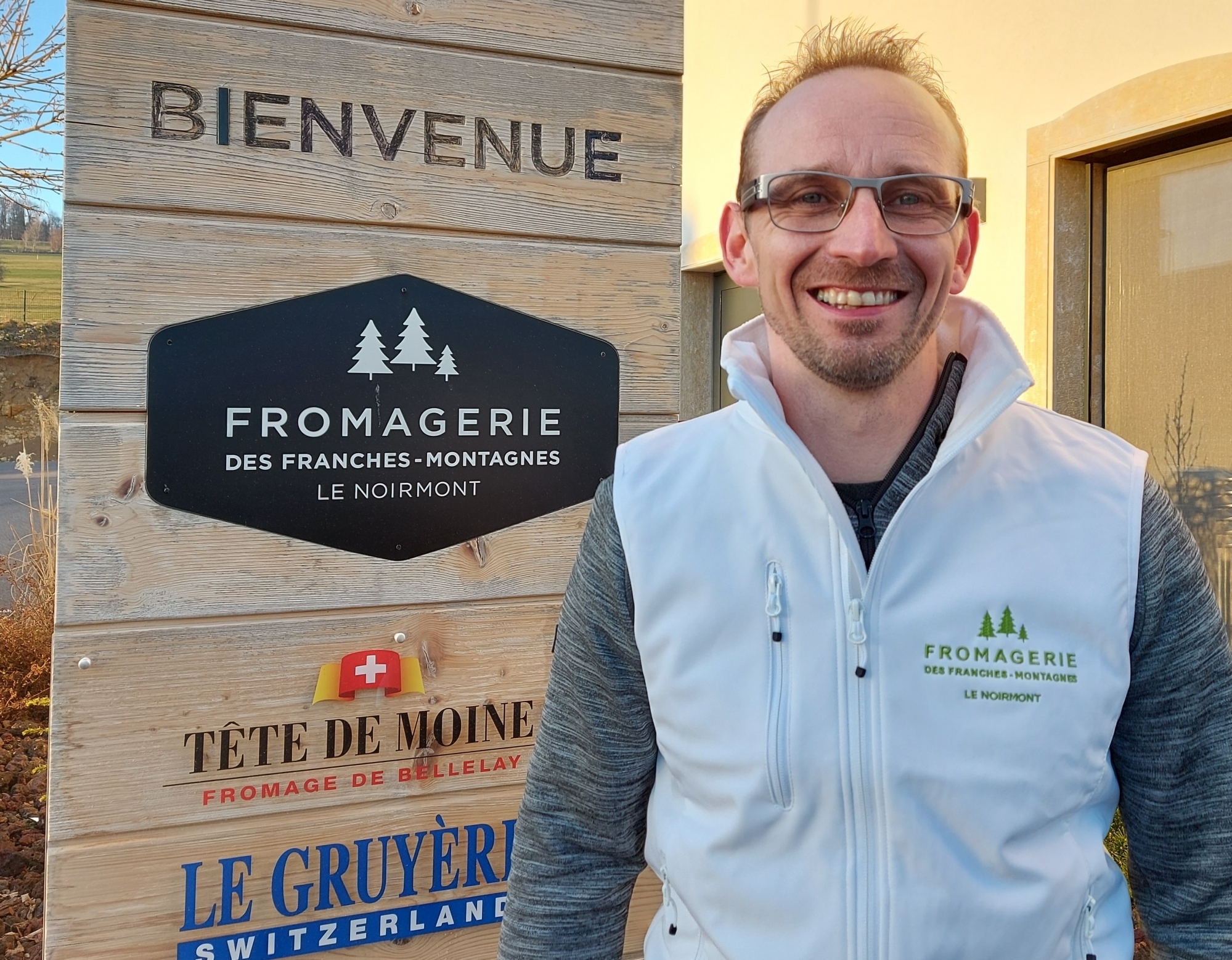 Depuis le 1er mars 2021,  Alain Fazan est le chef d'exploitation de la Fromagerie des Franches-Montagnes.