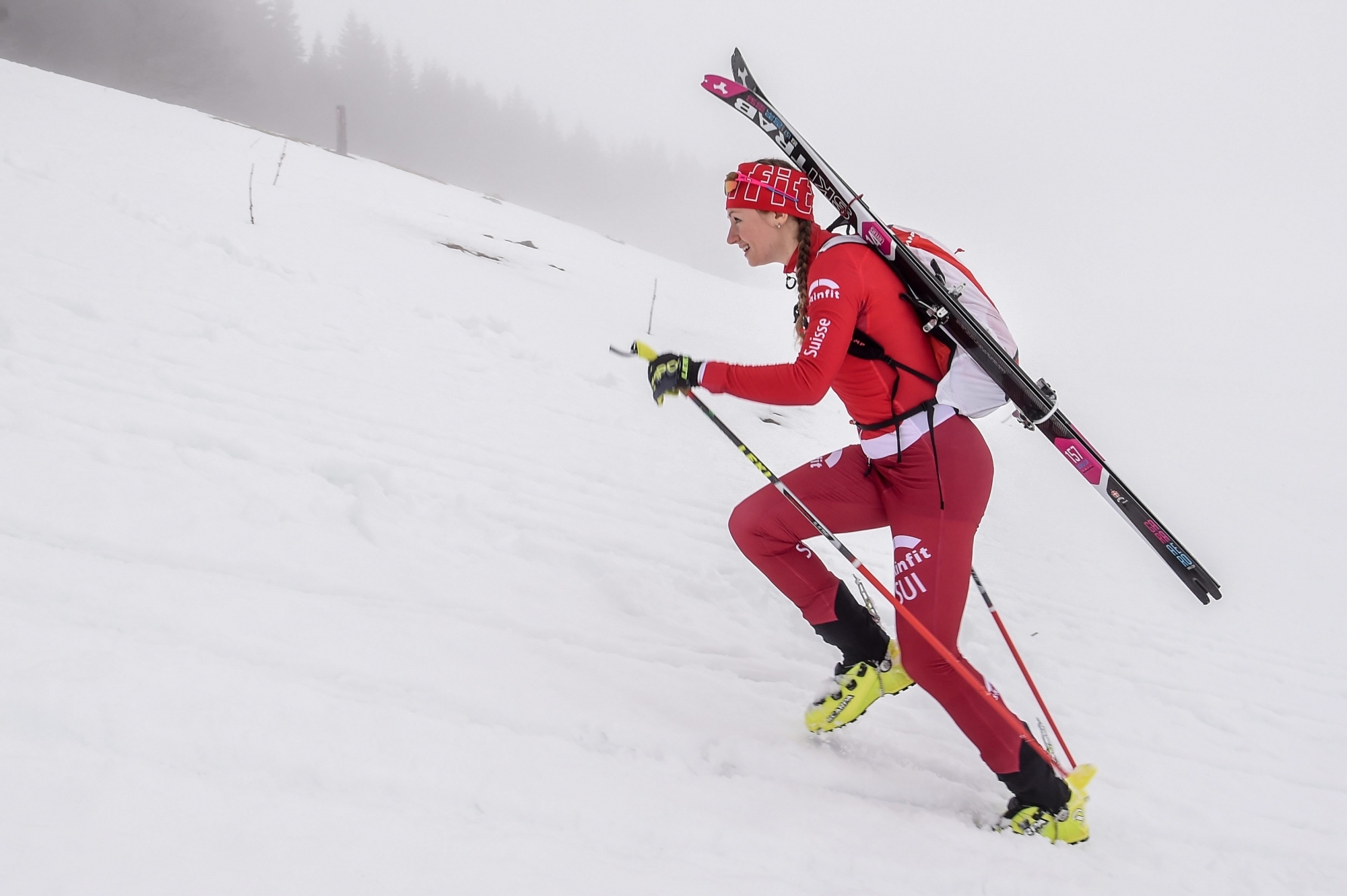 Marianne Fatton n'est pas passée loin d'un nouveau podium en Coupe du monde.