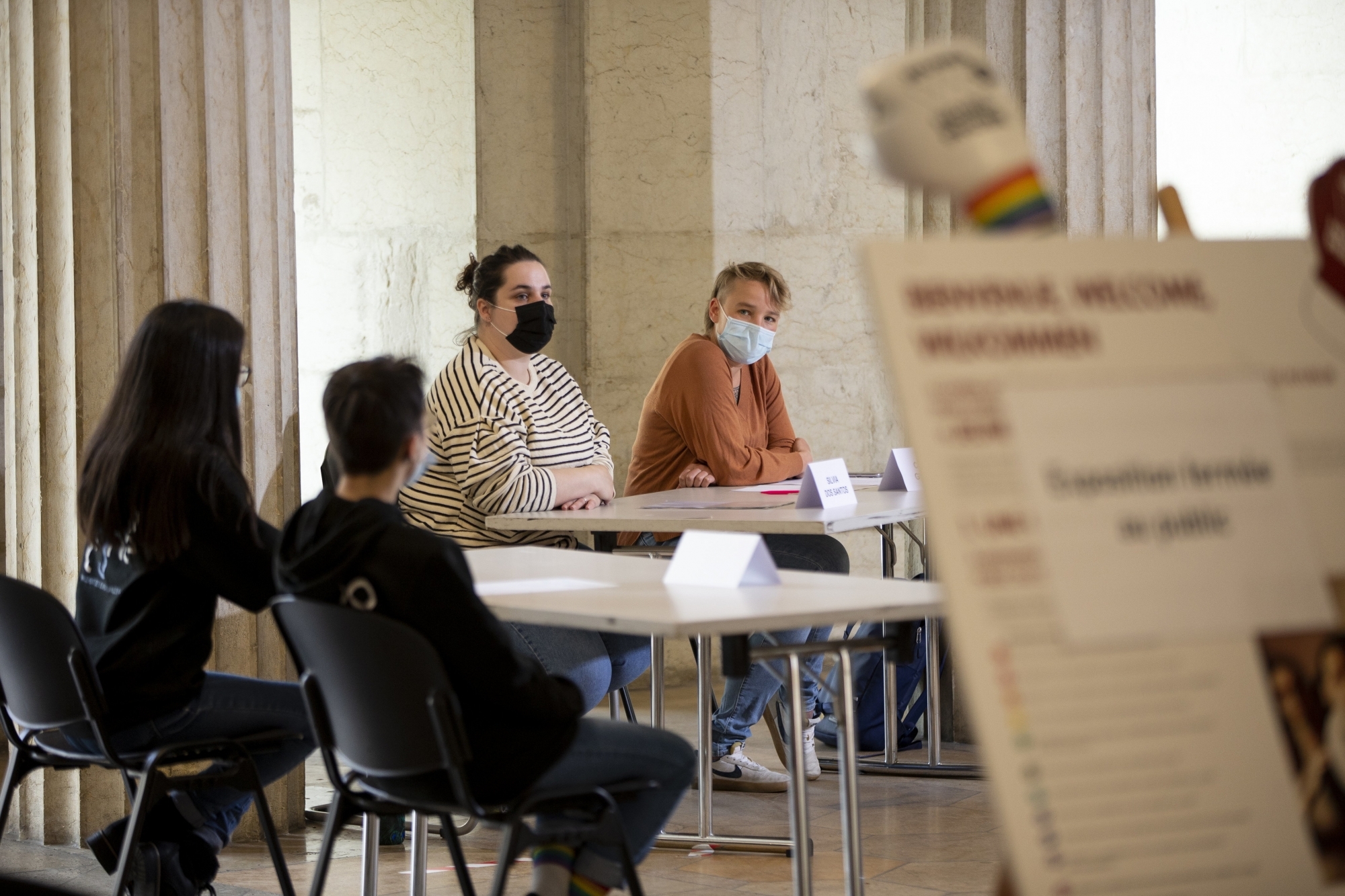 L'exposition est proposée par le Parlement des jeunes de Neuchâtel et l'association Togayther.