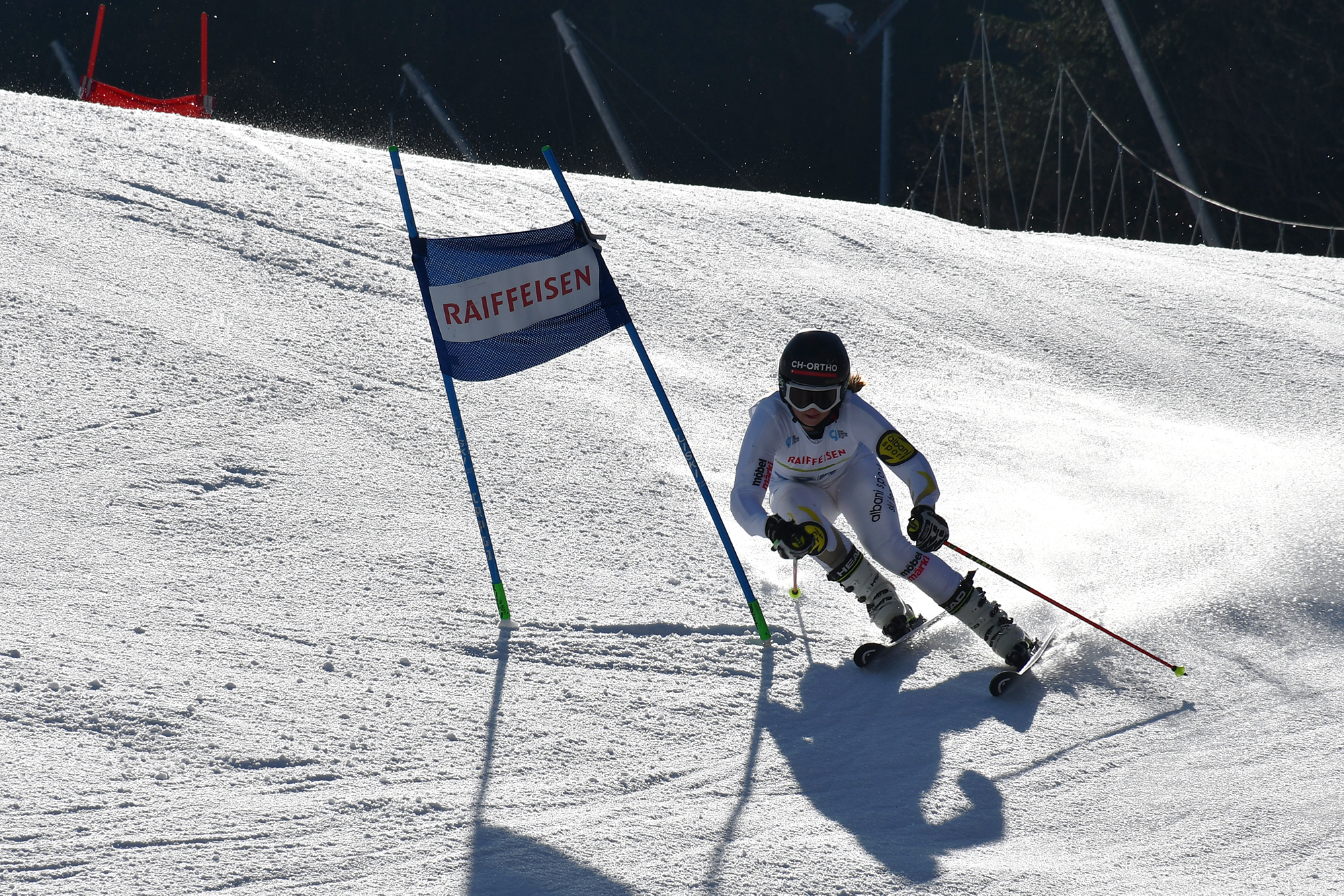 Justine Herzog en action.