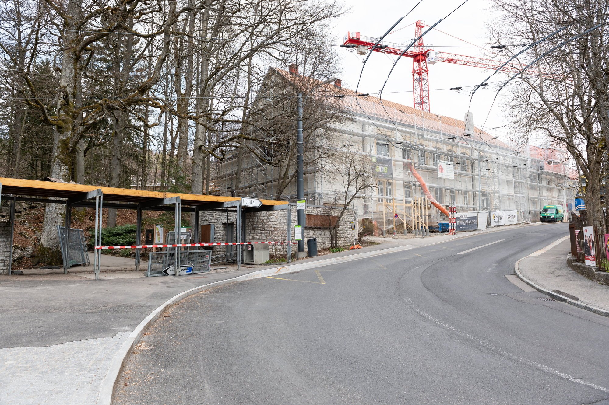 Le chantier du futur Musée d'histoire naturelle de La Chaux-de-Fonds s'achèvera en 2022.
