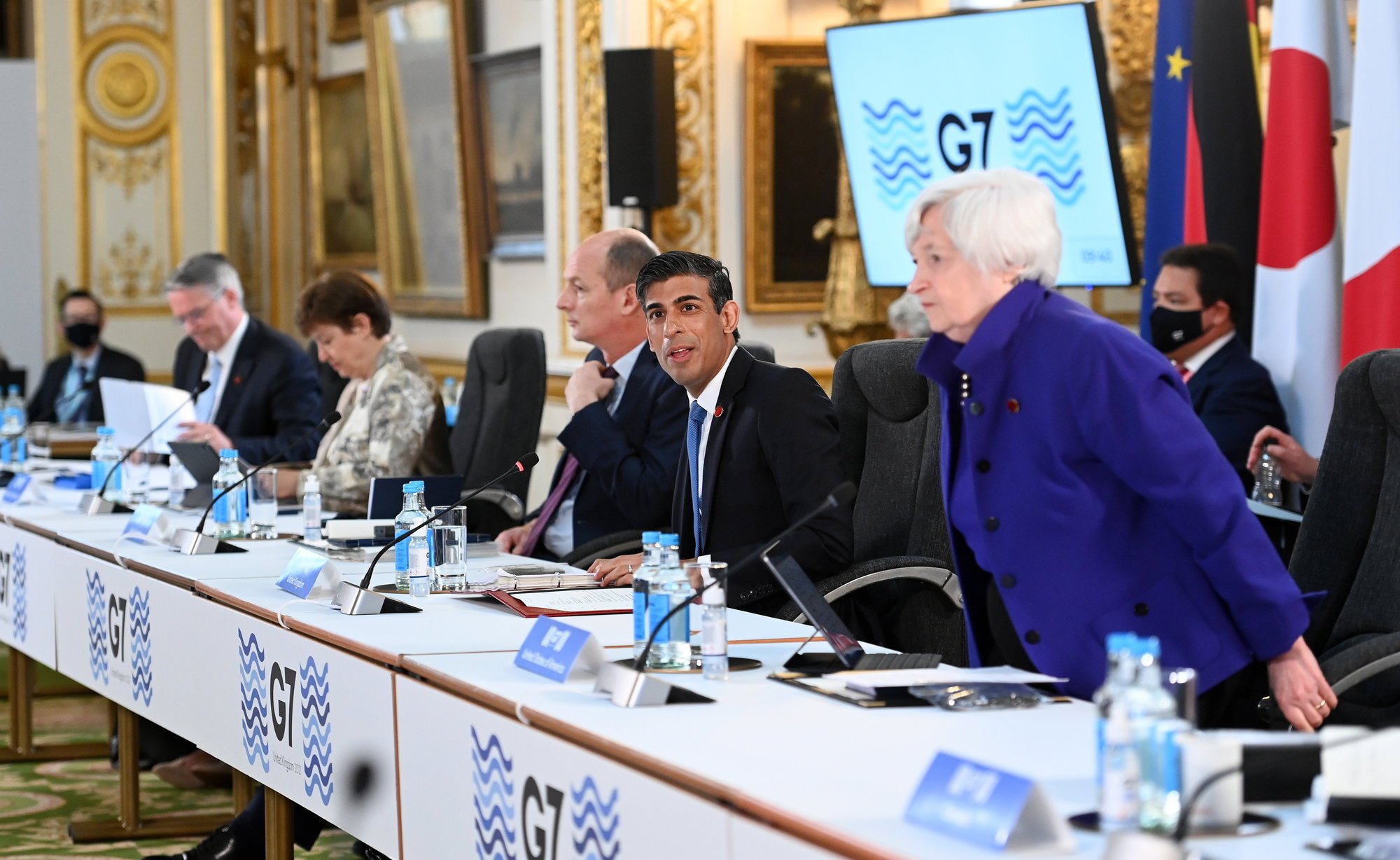 Les ministres du G7 étaient réunis ce week-end à Londres.