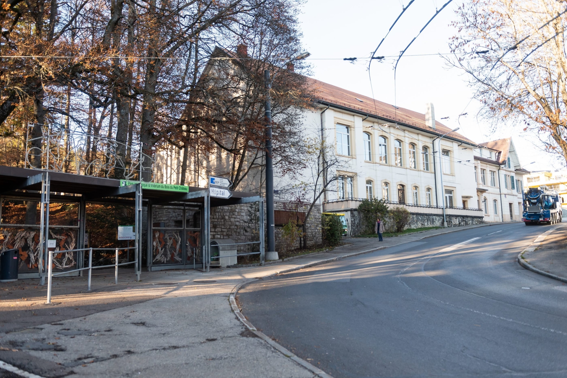 L'entrée sud du Bois du Petit-Château sera en travaux dès ce lundi.