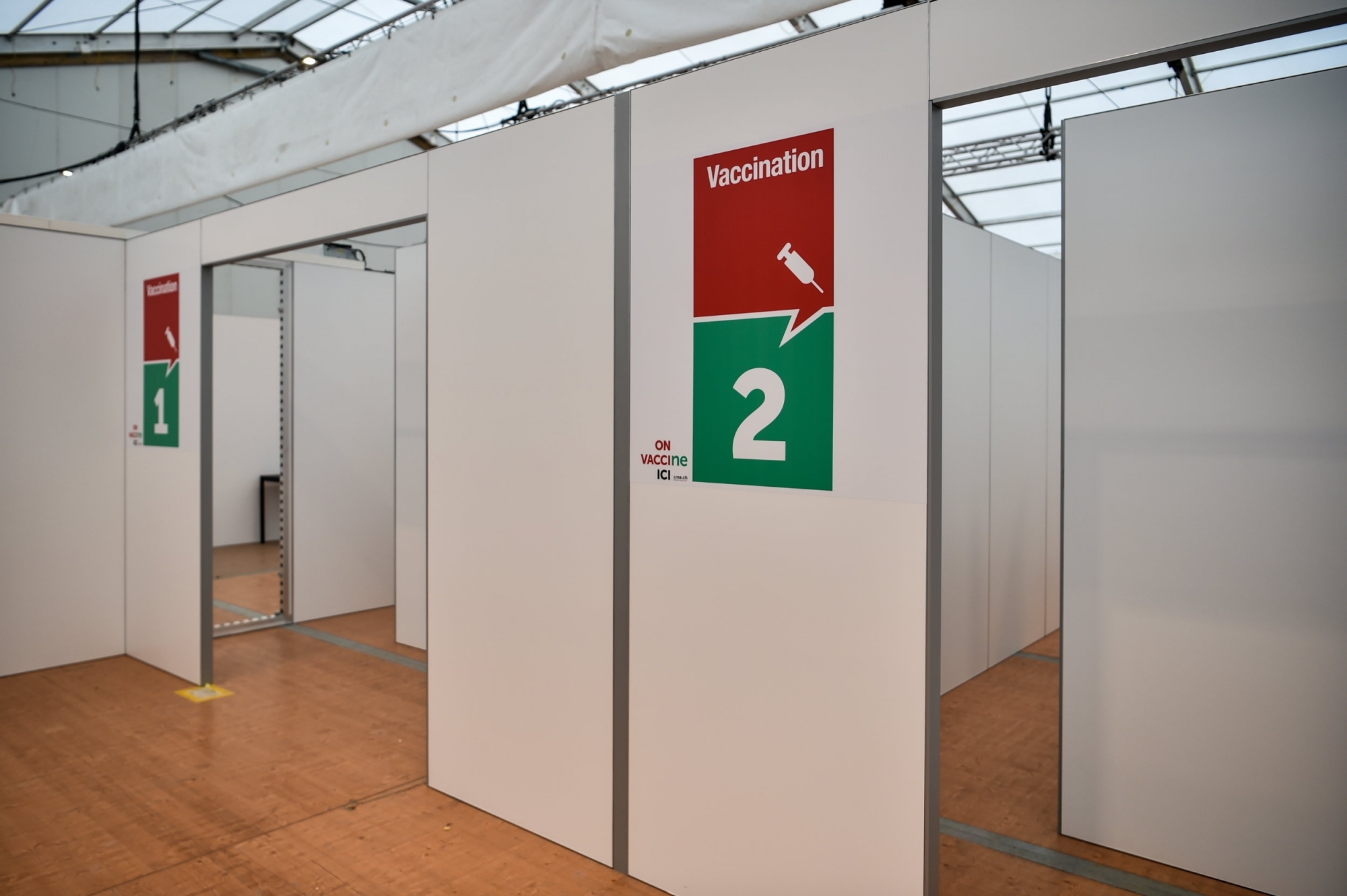 Ouvert à la fin du mois de janvier, le centre de vaccination de la Maladière, à Neuchâtel, fermera ses portes le 13 août et sera démonté.