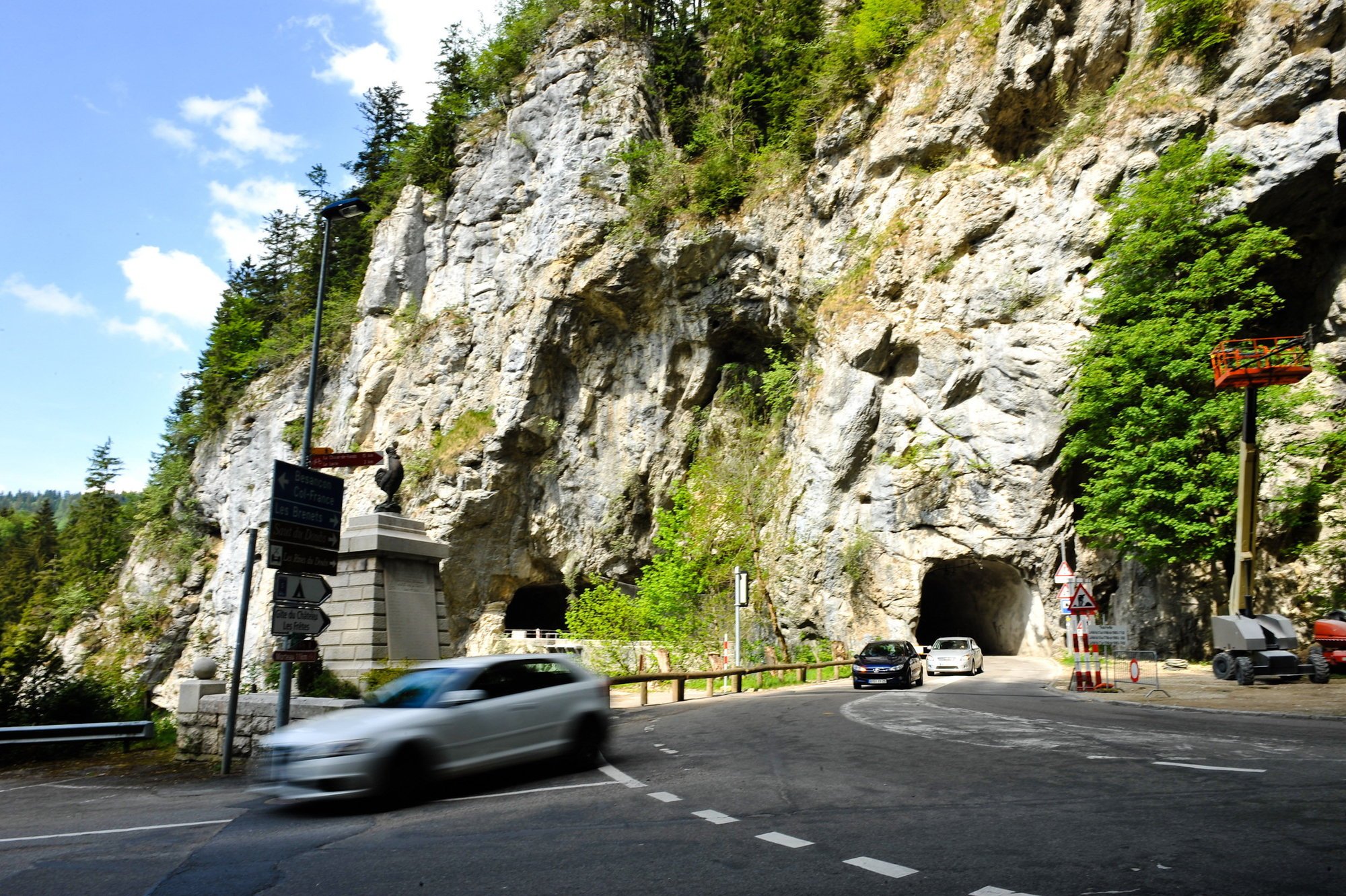 Le tunnel de la Rançonniere, au Col-des-Roches, sera fermé une dizaine de jours.