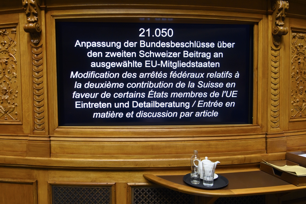 Le nouveau milliard de cohésion sera versé à l’UE. Quelques heures seulement après le Conseil des Etats, le National a accepté jeudi de supprimer les conditions à son octroi.