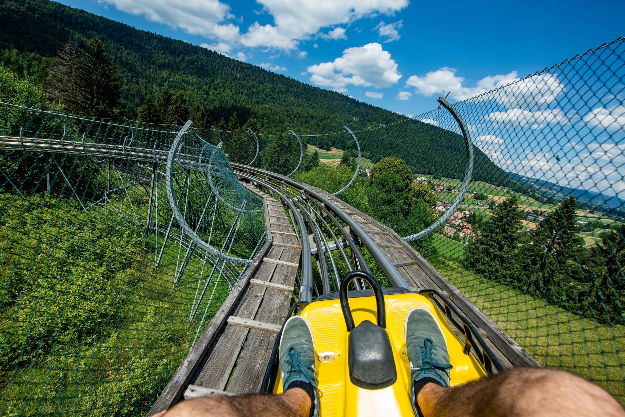 Pour ce premier bilan de la saison estivale, la station de La Robella observe une belle fréquentation de son télésiège et de sa piste de luge Féeline.