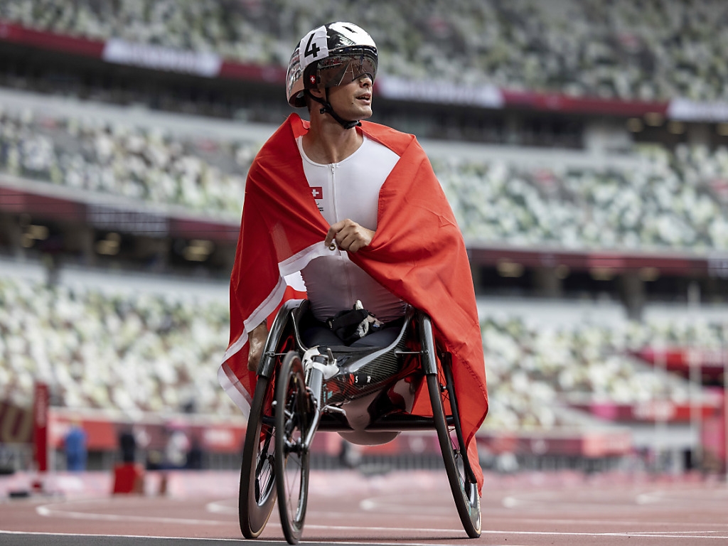 Marcel Hug a cueilli mardi un 2e titre aux Paralympiques de Tokyo.