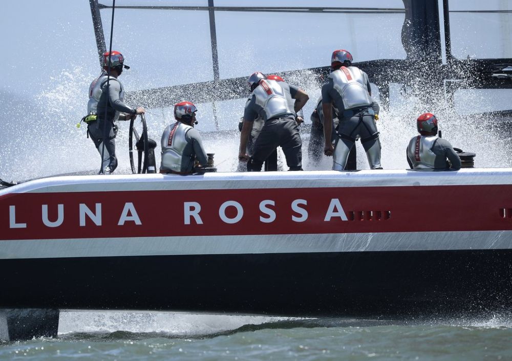 L'équipage Luna Rossa a remporté son troisième point en solo aux éliminatoires en Coupe de l'America.