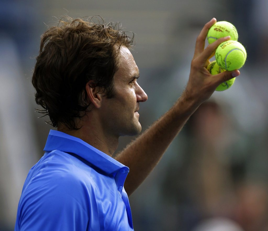 Roger Federer a écrasé Carlos Berlocq 6-3 6-2 6-1 en 95' jeudi à l'US Open. Il se mesurera au Français Adrian Mannarino samedi en 16e de finale samedi. 