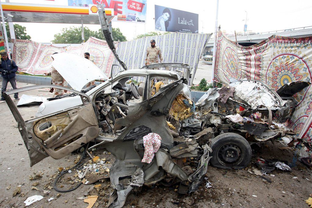 Les attentats à la voiture piégée sont monnaie courante au Pakistan. 