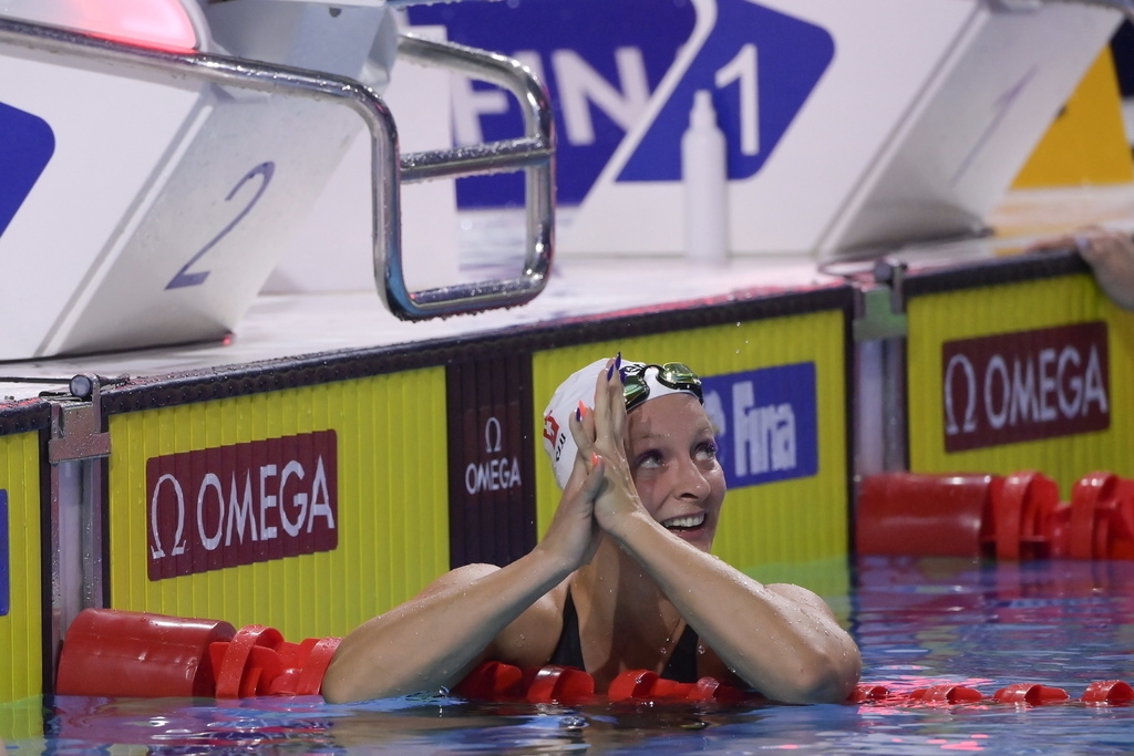 Jeudi dans la capitale hongroise, Ugolkova avait abaissé les records nationaux du 200 m papillon et du 100 m quatre nages.