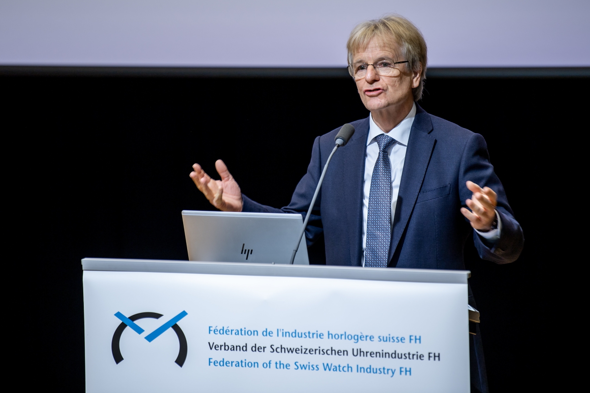 Pour Jean-Daniel Pasche, président de la Fédération de l'industrie horlogère suisse, "il est encore difficile d'évaluer l'ampleur de la reprise".