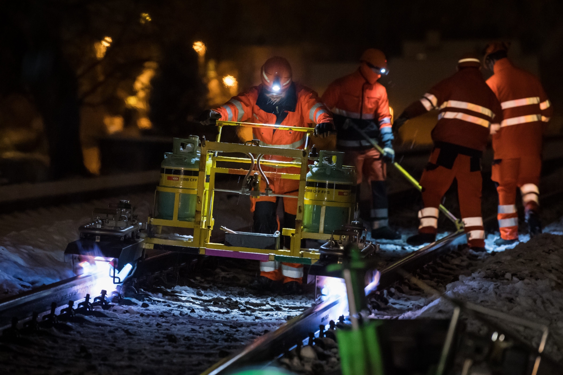 Les ouvriers oeuvreront au remplacement des aiguillages à l'est de la gare de Neuchâtel.