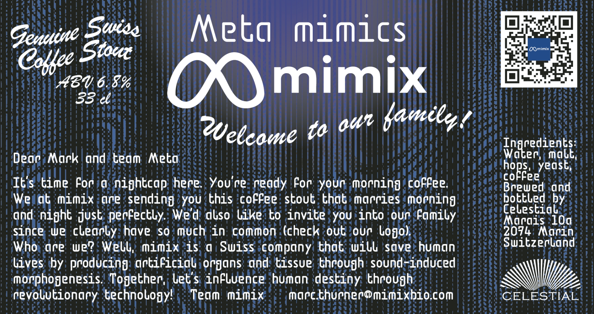 Le logo de Mimix incitera-t-il Facebook à se lancer dans les sciences de la vie?