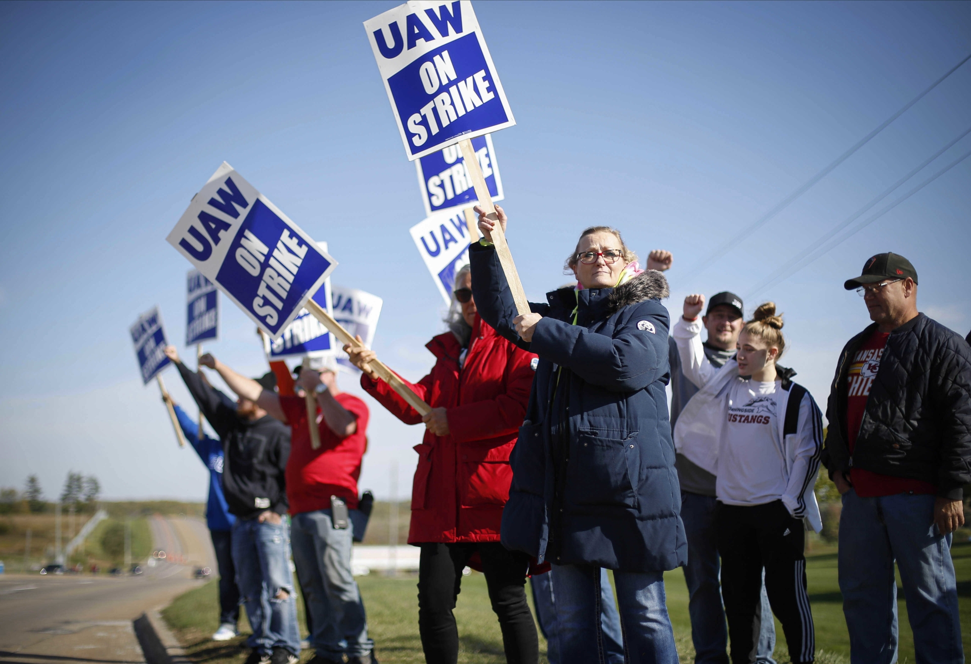 Près de 10'000 travailleurs de l'Union des travailleurs de l'automobile ont fait grève contre John Deere depuis le début de l'année.