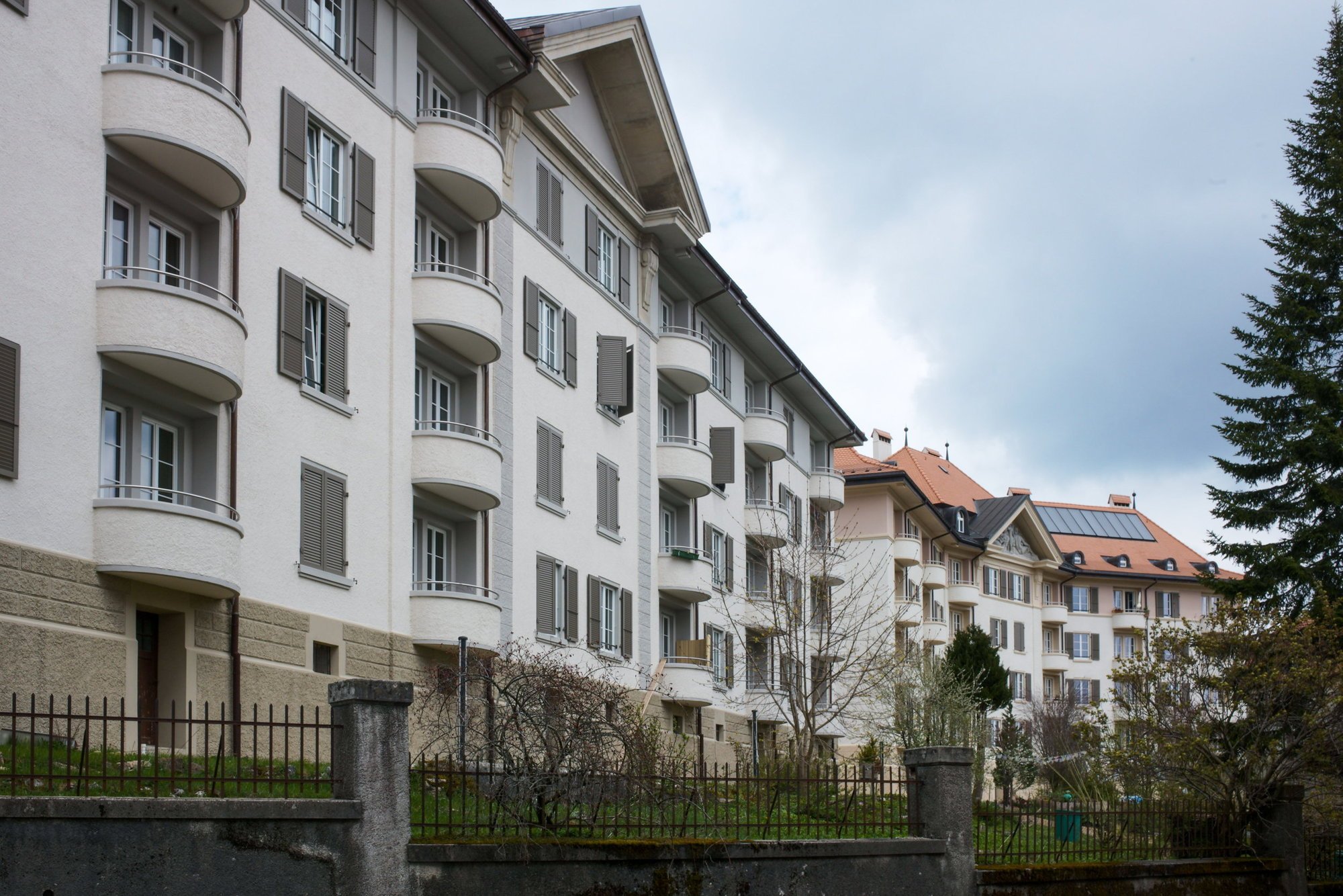 La Chaux-de-Fonds: le quartier des Forges.