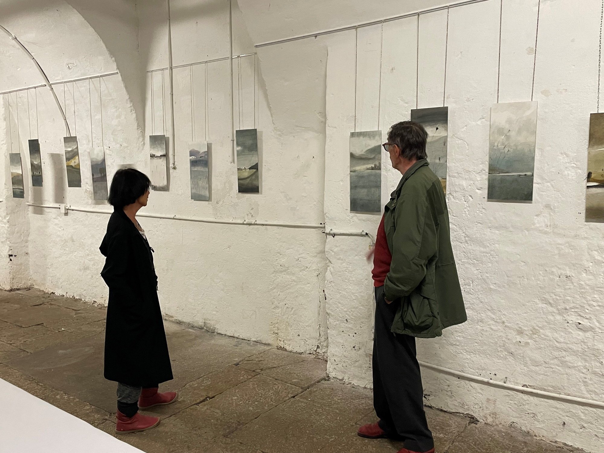 Claudia Wilhelm et Daniel Redart exposent à la Cave du Rocher à La Chaux-de-Fonds. Une complicité.