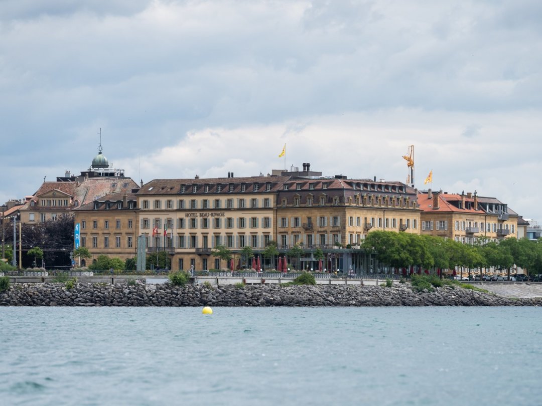 L'hôtel Beau-Rivage, au bord du lac de Neuchâtel, change de propriétaire.