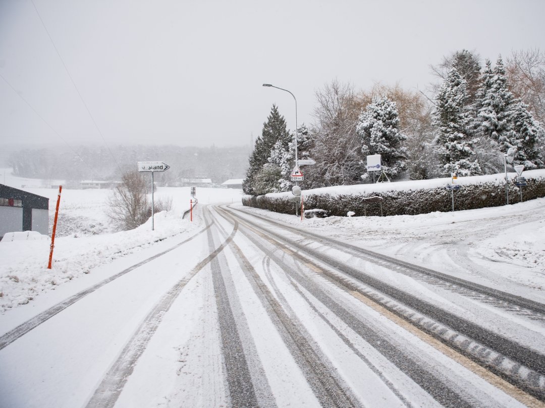 Qui dit neige dit encore plus de prudence pour les automobilistes (photo d'illustration).